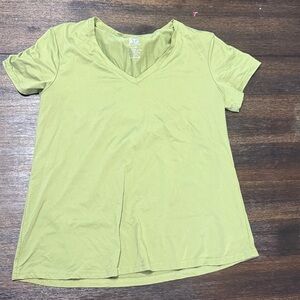 Green V-Neck T-Shirt